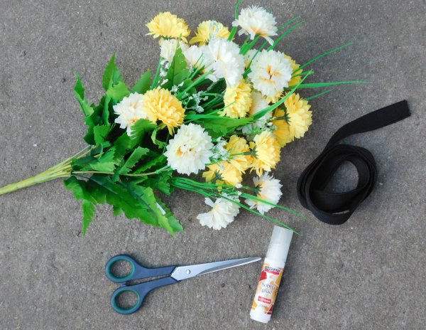 Virágos fejpánt fillérekből |DIY