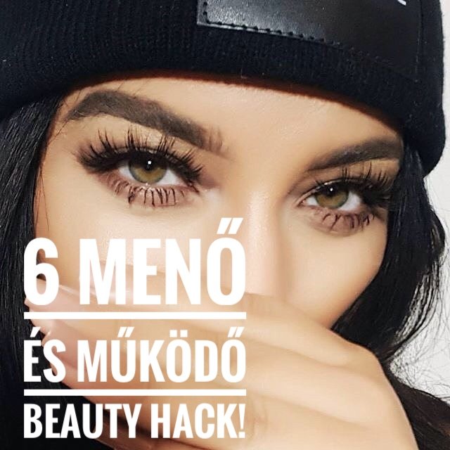 6 menő beauty hack